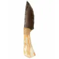 Сувенирный нож Атам из Оникса и Обсидиана 24 см, коричневый