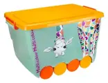 Ящик для игрушек 50 л, пластик, Idea, Окто Жираф, М 2551
