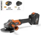Угловая шлифмашина аккумуляторная DAEWOO DAG 2521Li SET