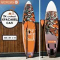 Sup board Сапборд надувной доска для плавания 2x слойный GENESIS Tiger