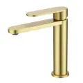 Смеситель для раковины Raglo R10.10.03, золотой сатин, качество и стильный дизайн