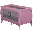 Дорожная кроватка Lionelo Stefi Plus Pink Magnolia, 125x65x76 см