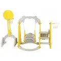 Горка-Комплекс Pituso Суперкар (горка, качели, баскет. кольцо, футб. ворота) Yellow/Желтый