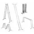 Лестница четырехсекционная 4х6 ступени Энкор-М 511466 69659