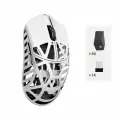 Игровая мышь Wanling Wlmouse Beast X Max 8K PAW3350 8K беспроводная с донглом, 42 гр, черный, белый