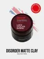 Lock Stock & Barrel Ультраматовая глина для волос мужская Disorder Ultra Matte Clay, 30 гр, для скульптурирования