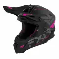 Шлем снегоходный FXR Helium Race Div, Black/Elec Pink, XS