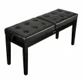 DEKKO JR-207 BK - Банкетка для пианино или рояля для двух человек