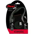 Поводок-рулетка Flexi New CLASSIC S, 5 м, 15 кг, черный