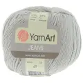 Пряжа YarnArt Jeans, 55 % хлопок, 45 % акрил, 50 г, 160 м, 5 шт., 49 светло-серый