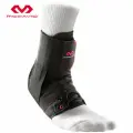 McDavid 195 Ankle Support Brace for Sports Sprains And Twists, Professional Basketball Fitness Protection for Men And Women, Black, Size S