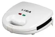 Сендвичница Lira LR 1302, белый
