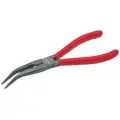 Длинногубцы NWS радиомонтажные с резцом, загнутые, 170 мм 141-62-170