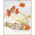 PN-0199230 Набор для вышивки крестом Lanarte Зимняя страна 25x26 см