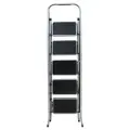 Стремянка Zalger 5 ступеней, с резиновым ковриком, сталь (511-5)