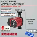 Циркуляционный насос Profi 25/80-180 ROMMER Нить сантехническая