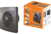 TDM ELECTRIC Вентилятор бытовой настенный 150 С-3, графит SQ1807-0118