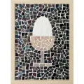 Стеклянная мозаика RASTEBINA Завтрак аристократа, набор для творчества, 21 см x 15 см