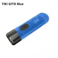 NITECORE TIKI GITD, перезаряжаемый брелок, 300 люмен, мини-футуристическая вспышка, TIKI GITD BLUE, Синий