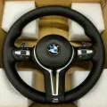 Руль M BMW f10 F06 F01 F07 с подогревом Черная строчка
