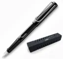 Ручка перьевая LAMY 019 safari, Черный, F, 4000232, 881306