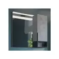 COMFORTY. Зеркало-шкаф Франкфурт-90 бетон светлый