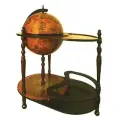 Глобус-бар напольный со столиком d 42