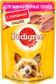 PEDIGREE для взрослых собак маленьких пород паштет с говядиной (80 гр)