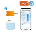 ME201W Tuya APP ультразвуковой беспроводной датчик уровня жидкости для воды, топлива, дизельного топлива, индикатор сигнализации, удаленный монитор уровня в баке, EU 100-240V AC