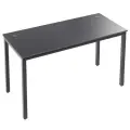 Eureka Ergonomic письменный стол CD-5501, ШхГхВ: 140х60х75 см, цвет: черный