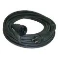 Удлинитель-шнур силовой каучук, 40 метров, 1 розетка, КГ 3х1,5 TDM Electric