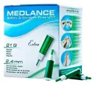 Одноразовые автоматические ланцеты Medlance Plus Extra (2,4 мм) Медланс, №200