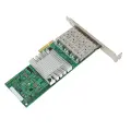 Сетевая карта PCI E X4 Gigabit Ethernet Набор микросхем I350AM4 Quad SFP-порт 1000 Мбит/с PCI 2.1 X4 Ethernet-серверный сетевой адаптер