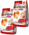 ZOOGURMAN SUPREME для взрослых собак маленьких и средних пород с телятиной (1,2 + 1,2 кг)