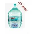 Вода питьевая минеральная Архыз Vita, 19 литров для кулера, одноразовая тара - 5 бут.