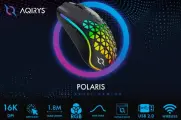 Беспроводная игровая мышь с подсветкой RGB AQIRYS POLARIS
