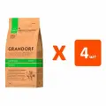 Корм сухой Grandorf Single Grain Dog Adult Mini Lamb & Turkey низкозерновой для взрослых собак маленьких пород с ягненком и индейкой, 1 кг х 4 шт