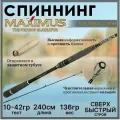 Спиннинг для рыбалки Maximus ADVISOR JIG 240MH, 2.40м, тест 10-42гр
