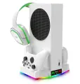 Многофункциональный стенд iPega для Xbox S серии + 2 аккумулятора 1400 мА, RGB