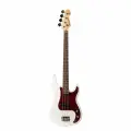 ROCKDALE Classic PB Bass White бас-гитара, пресижн бас, цвет белый, глянцевое покрытие