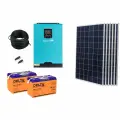 Солнечная электростанция 11.7 кВт*ч в сутки ECO GEL 2022 с крепежом