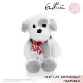 Мягкая игрушка Gulliver Собачка серо-белая 23 см с шарфиком по имени Снежок 78-TP0679A3