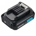 Аккумулятор для Makita BL1016, BL1015, BL1041B, BL1021B, 197406-2, 197396-9, DF333DWAE, DF333DZ, DF333, 10.8V (12V) 2.5Ah Li-Ion, с индикацией