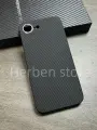 Чехол Real Carbon Magsafe Apple iPhone 16 E, Ультратонкий чехол из углеродного волокна для смартфона Apple iPhone 16E