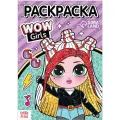 Детская раскраска WOW Girls. Крутой стиль, развитие творческих способностей и логического мышления, формат А5, 12 стр.