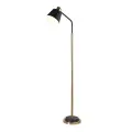 Торшер Kink Light Арни 07043A,19, цвет Черный/Черный, золото, материал Металл/Металл