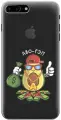 Силиконовый чехол на Apple iPhone 8 Plus / 7 Plus / Эпл Айфон 7 Плюс / 8 Плюс с рисунком Avo-Rap