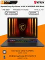 16.0 ноутбук MSI Vector 16 HX AI A2XWHG 2025 Black [2560x1600] Ultra9 275HX 16GB DDR5 1TB SSD M.2 NVIDIA GeForce RTX 5070 Ti Win11 Home 2.7кг