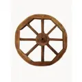 Колесо деревянное, декоративное