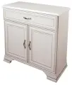 Тумба Anrex TIFFANY 2D1S, 90.1 x 37 x 94 см, цвет: вудлайн кремовый